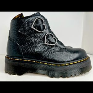 COPY - Dr marten’s DEVON HEART LEATHER PLATFORM BOOTS